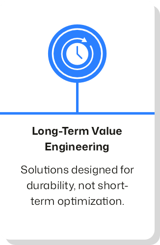 Long-Term Value Engineering